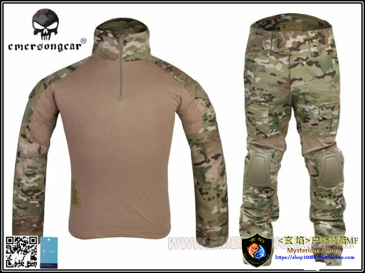 爱默生二代作训服蛙服服同款护具