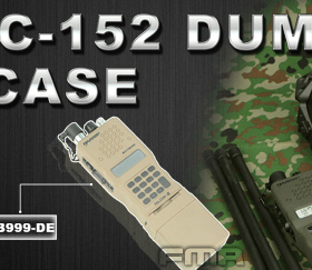 FMA PRC152对讲机模型 COSPLAY配件（纯模型无功能）