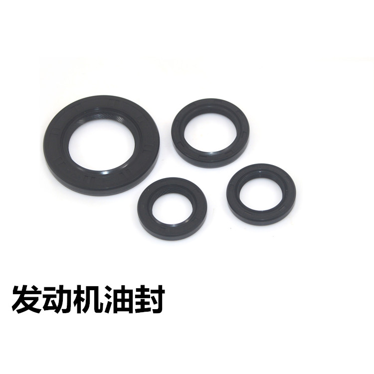 适用雅马哈电喷踏板摩托车配件福喜赛鹰新巡鹰巧格i125发动机油封
