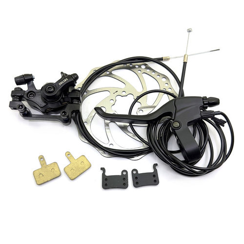折叠自行车雅迪刹车片手把总成
