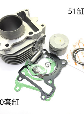 适用林海LH110T踏板摩托车电喷巧格100活塞环S5 59雅马哈酷奇套缸
