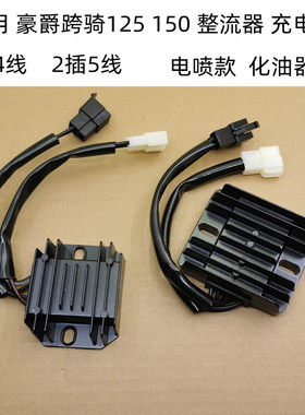 豪爵整流器HJ125摩托车充电器