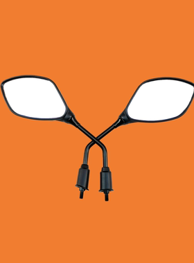 适用本田踏板车WH125T-12-14-9E NWX/SCR/LD/NCR125后视镜 反光镜