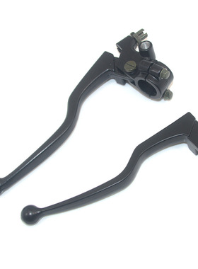 适配春风摩托车ST狒狒NK150 250NKSR左离合器手把牛角手柄视镜座