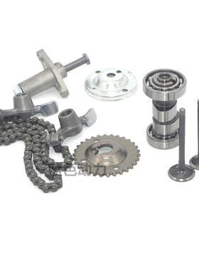 适用雅马哈100福喜巧格丽鹰鬼火凸轮摇臂气门油封时规链正时齿轮