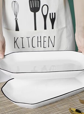 鱼盘家用蒸鱼盘子2026新款方形陶瓷盘剁椒鱼头饭店盘子烤鱼大盘子