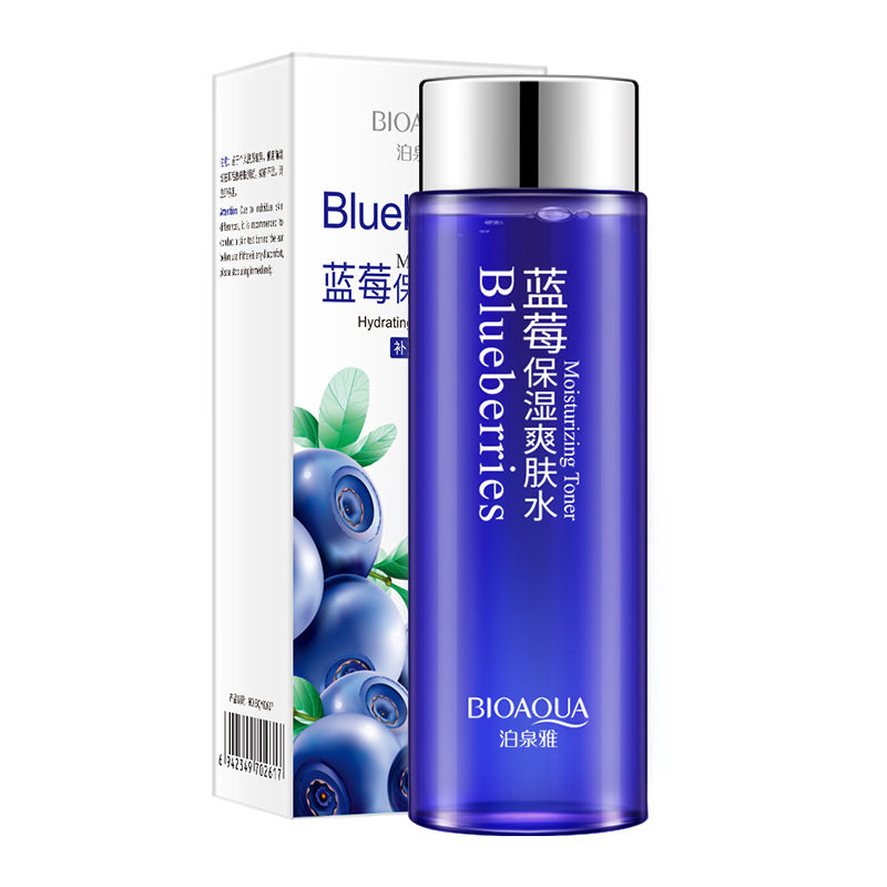 蓝莓爽肤水补水保湿控油收缩毛孔