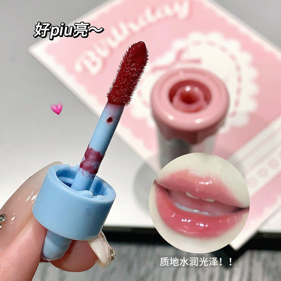 吸吸乐镜面唇釉清冷感灰粉色