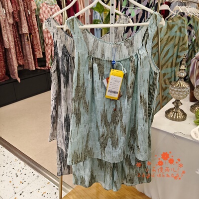 凯迪娅WP31603女吊带短裤家居套