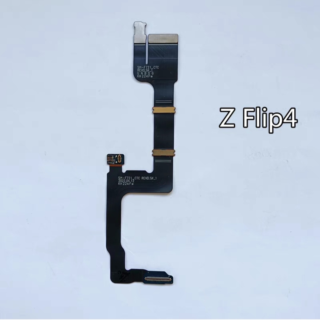 适用三星折叠Zflip4显示排zflip4 W7210原拆排线zflip4全新转轴排