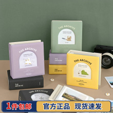 韩国iconic复古彩色拍立得相册富士instax SQUARE方形4寸相纸影集