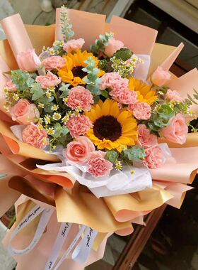 康乃馨送妈妈鲜花速递同城送