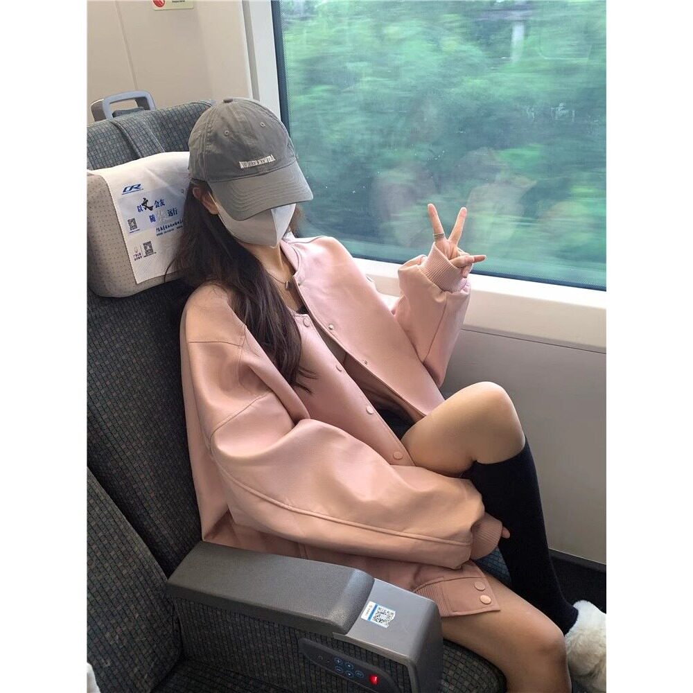 【原版做法】秋冬装新款宽松大码卫衣外套棒球服女夹克上衣服潮牌