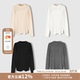 女26春新款 针织衫 IF涌现系列基础圆领山羊绒长袖 MAKE