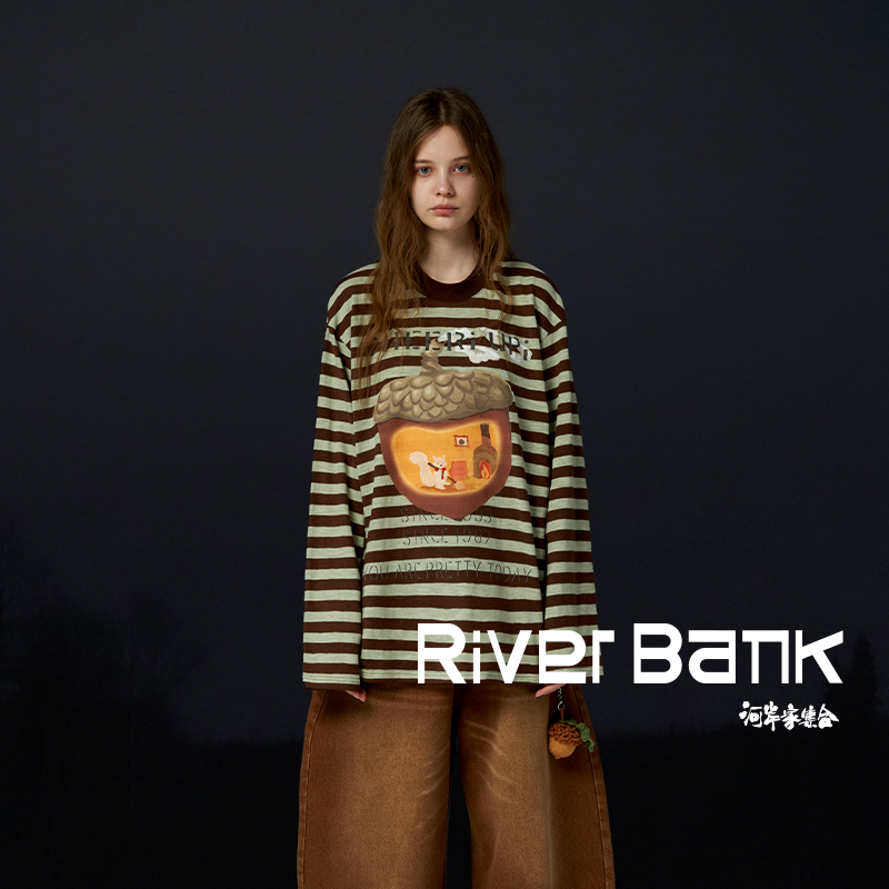 CHEERiUPi松鼠的橡果屋长袖T恤