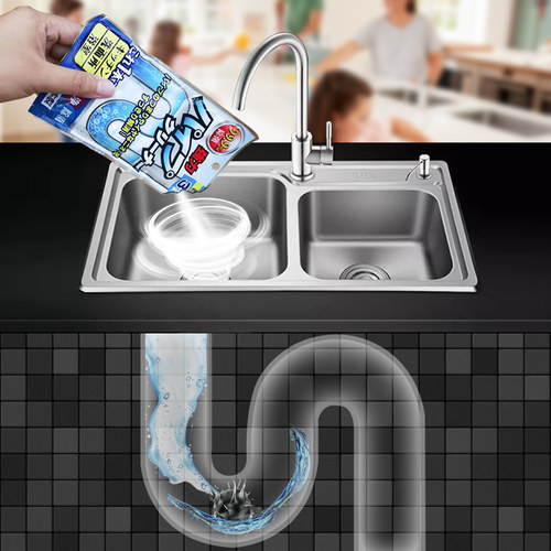 油污神器卫生间除臭管道疏通剂