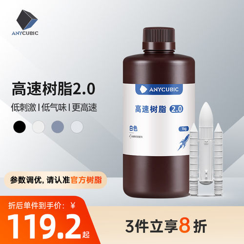 Anycubic高速树脂3倍高速打印