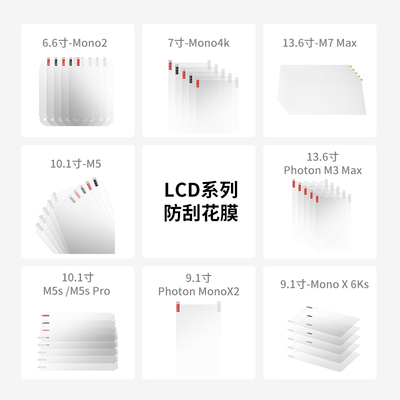 防刮花膜屏幕保护膜Anycubic