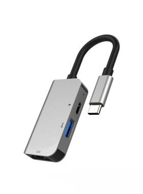 Type-C转HDMI4K三合一扩展坞