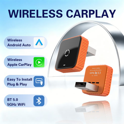 苹果安卓转无线CarPlay适配器