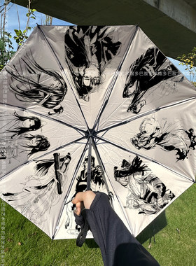 魔道祖师周边晴雨伞魏无羡痛伞自动防紫外线雨伞防晒伞生日礼物