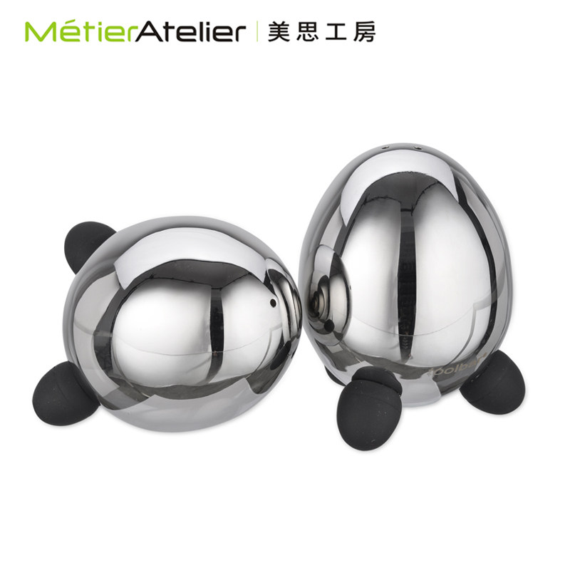 H0019香港*美思工房㊣Toolbar家品系列* QQ盐&胡椒粉盅