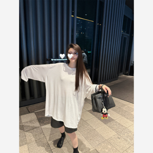 8.8 Here 冷雾美式 shop NEW 超酥糊纸片人随性大大t恤 yaya