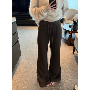 本期王炸腿精显比例醋酸绵羊毛加绒瘦瘦喇叭裤 shop yaya Here