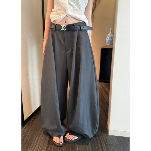 Here yaya shop 4.23 20:00 时髦尖子生慵懒松弛感垂垂西装气球裤