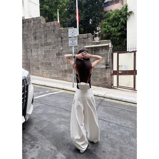 Here yaya shop 4.8 20:00牛乳白牛牛好驾驭慵懒感小版气球牛仔裤