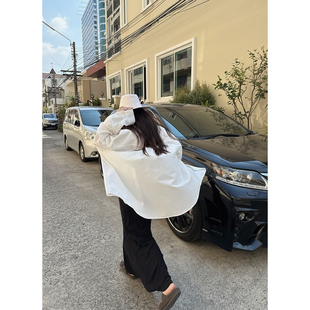 Here yaya shop 3.3 淡人松弛穿搭刚需经典慵懒感大大件衬衫