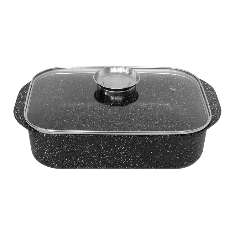 电磁炉烤鱼盘长方形麦饭石色火锅锅家用大容量多功能不粘烤盘商用,厨房/烹饪用具,烧烤盘,淘宝优惠券,粉丝福利购,淘宝优惠卷