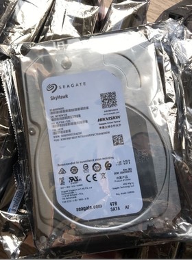 全新原装ST希捷ST4000VX005/VX000 4TB监控 5900转64M台式机硬盘