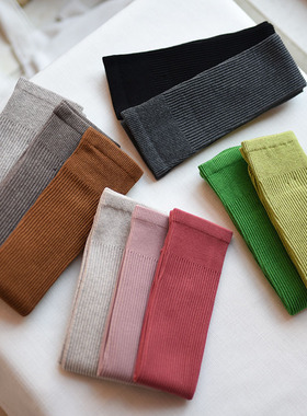 黑色袜子女秋冬jk小腿袜ins潮网红长筒袜日系软妹学生百搭堆堆袜