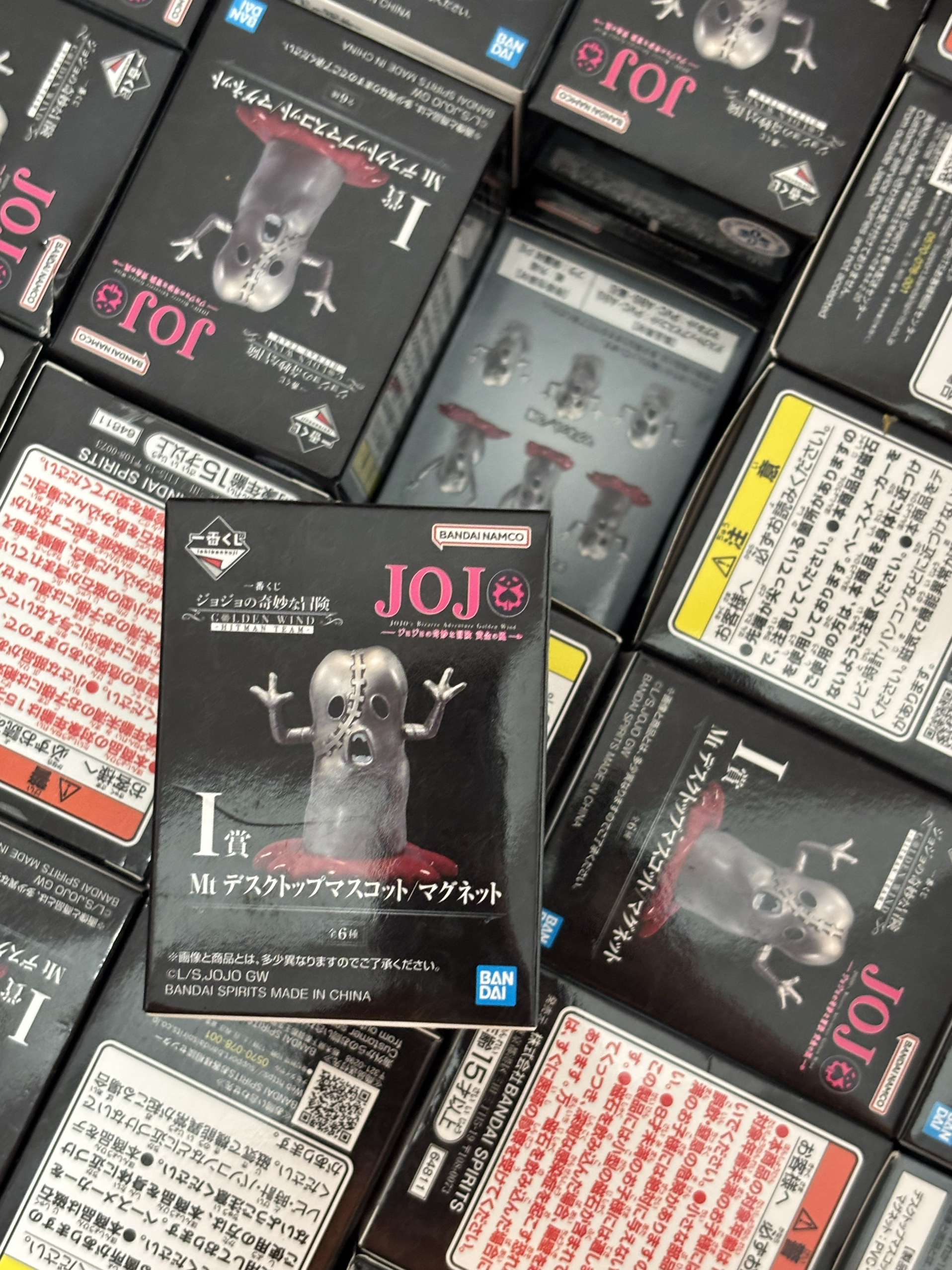 万代一番赏 JOJO的奇妙冒险 黄金之风 暗杀小队 正品手办定金周边