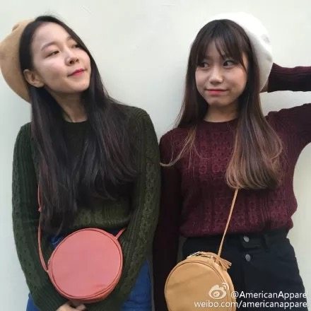 现货美国American apparel AA复古麻花毛衣针织衫