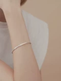 Акцент серии Rong Silk Forging Silver Bracelet Bracelet Jewelry of Zhou Shengsheng Group