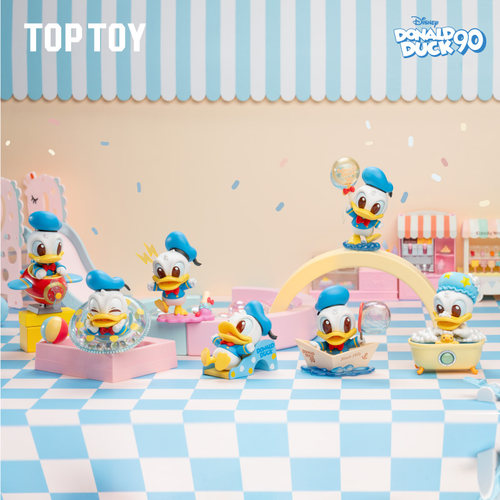 TOPTOY迪士尼唐老鸭90周年童心系列盲盒潮玩手办可爱公仔玩偶摆件