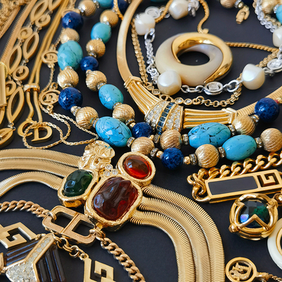 现货vintage中古项链Grosse