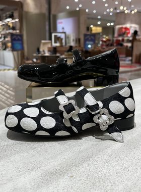 MIO米奥女鞋圆点玛丽珍皮鞋2026春季新款爆款巨好看M261413671