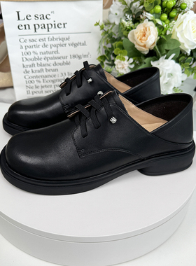 CBANNER千百度女鞋2024新款春季休闲鞋平底系带A24183906B01B13