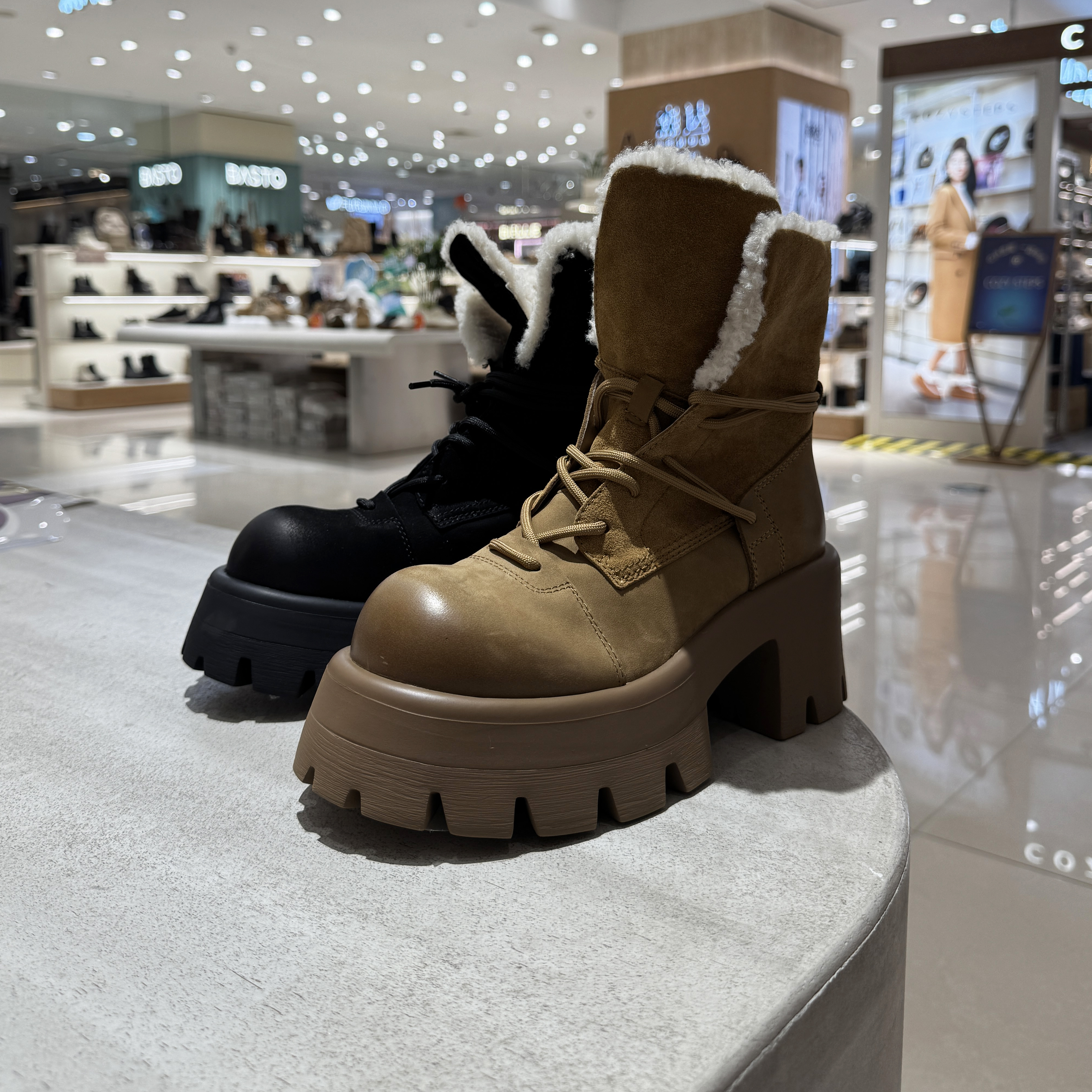 商场同款正品MIO米奥短靴新款