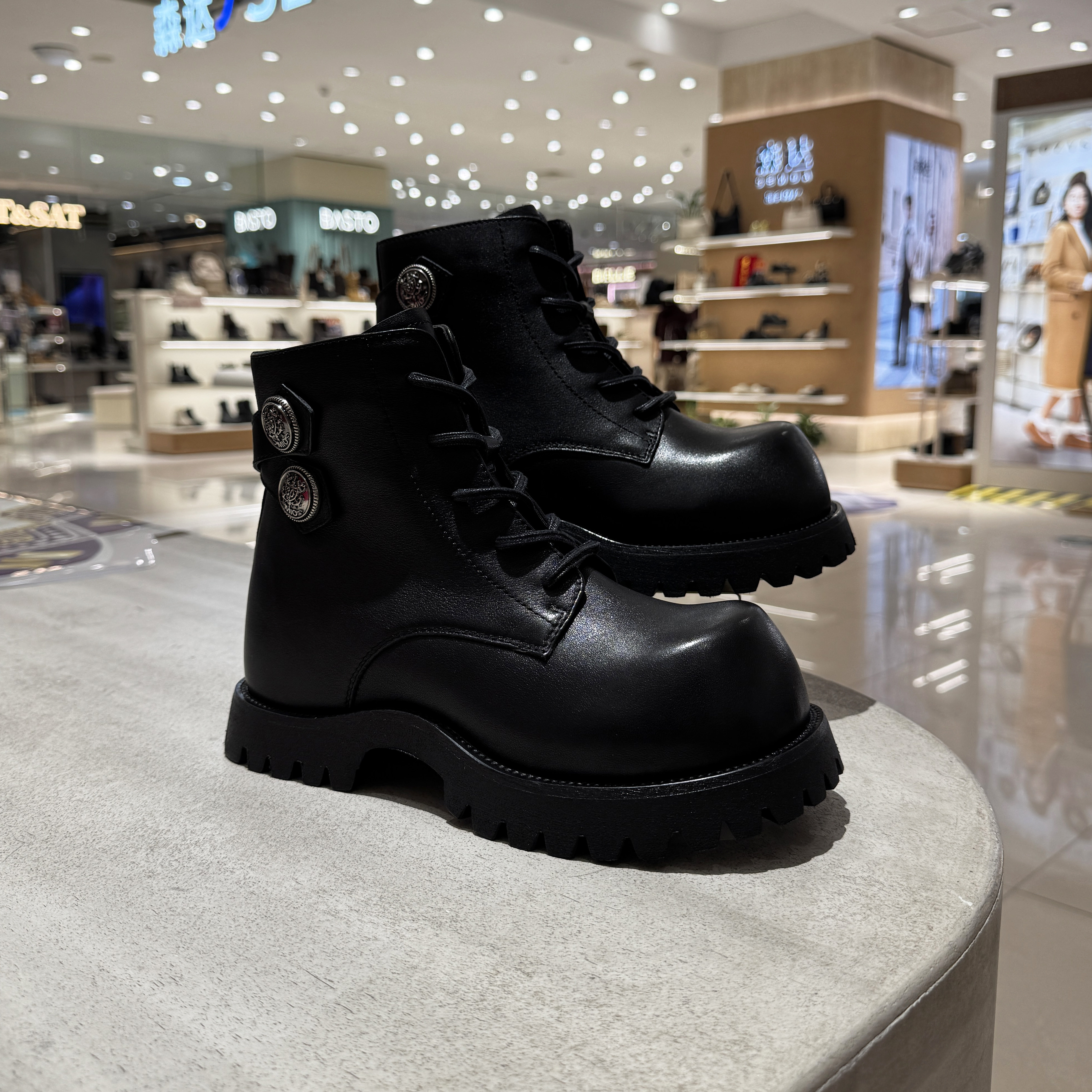 商场同款正品MIO米奥短靴新款