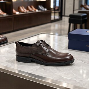千百度男鞋正装皮鞋男2026新款英伦风高级感A26162032/A26162033