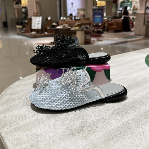 专柜正品MIO米奥外穿亮片拖鞋