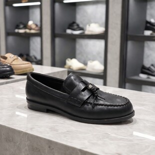 专柜正品MIO米奥女鞋真皮软底乐福鞋2026新款商场同款M261561708