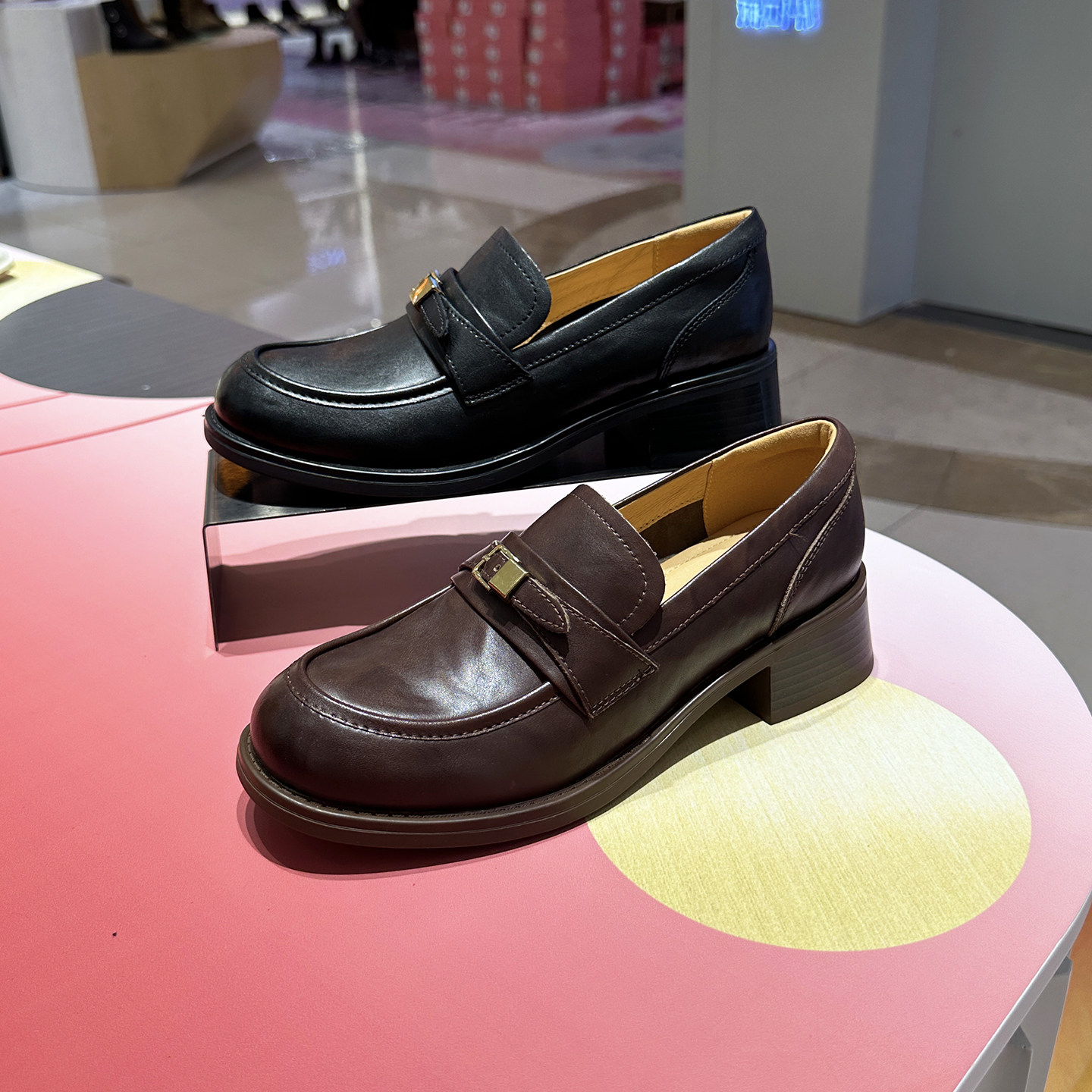 EBLAN伊伴女鞋专柜同款正品乐福鞋女士皮鞋2026春季新款B26165001,女鞋,深口单鞋,淘宝优惠券,粉丝福利购,淘宝优惠卷