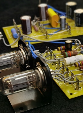 SVC-200 搭棚12AU7胆前级DiY套件散件
