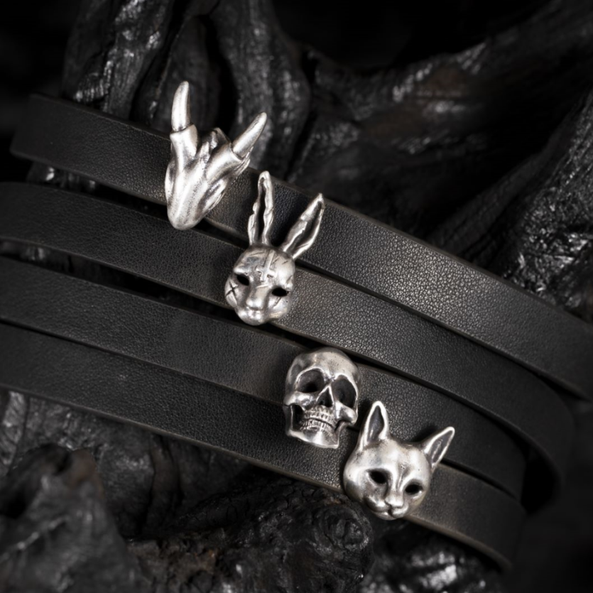 白木黑冰手工银饰925银颈链chock高阶潮牌时尚饰品