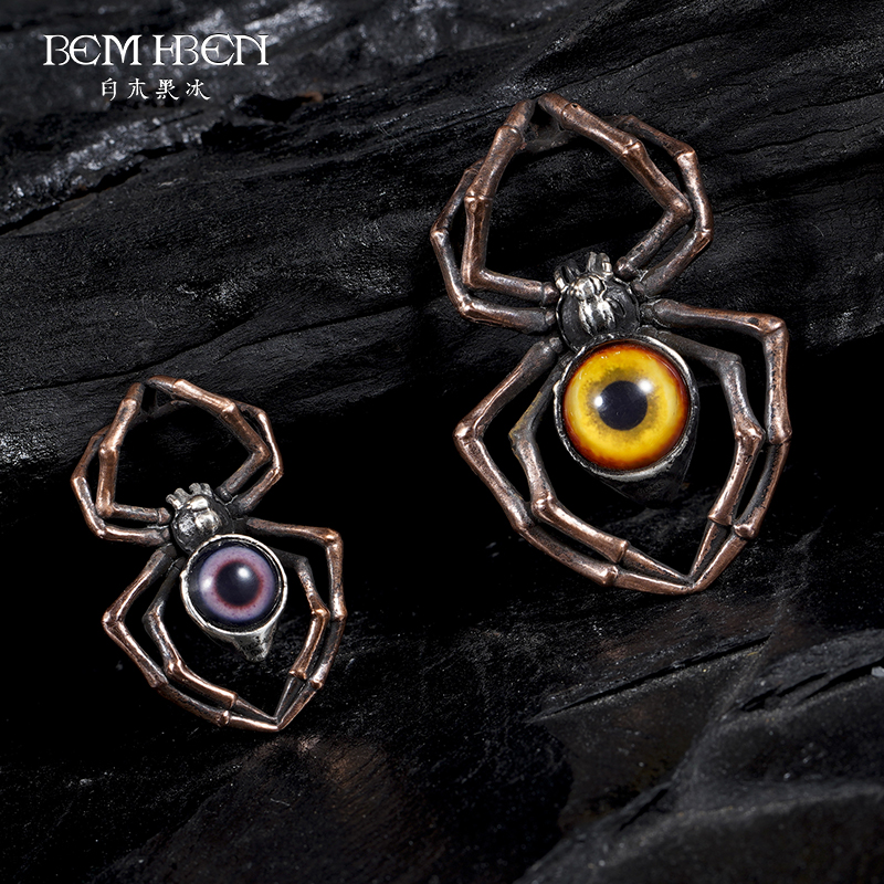 白木黑冰原创设计银饰情侣